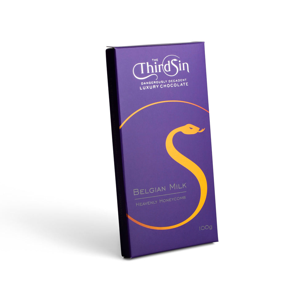 Handmade Belgian Milk Chocolate Bars – 100g