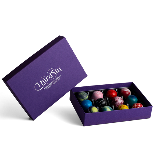 12 Bonbons - Belgian Dark Chocolate